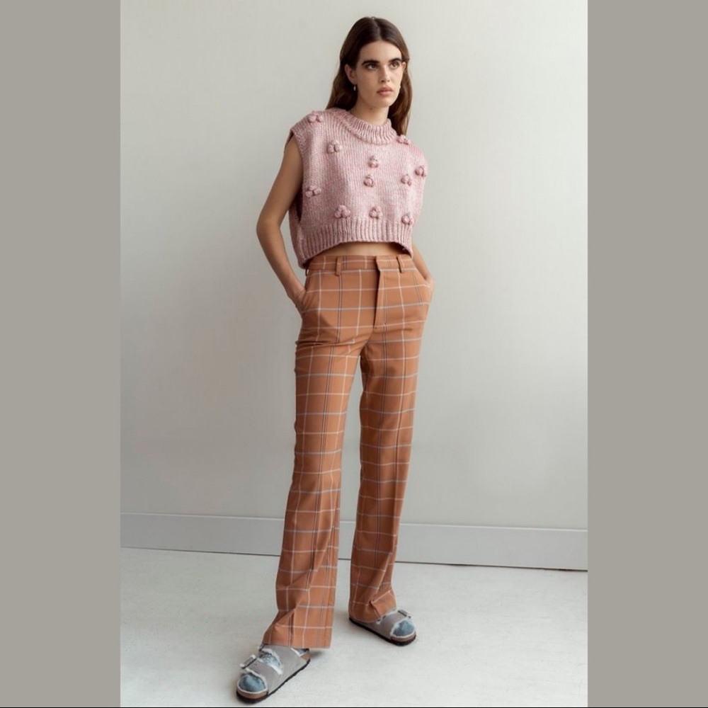 Plaid 70s Pants